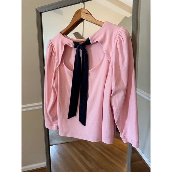 Women's Crown & Ivy Pink Long Sleeve Top Size M - Picture 4 of 6